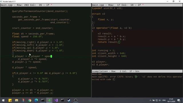 Vectors & Operator Overloading (C/C++ & Win32) смотреть онлайн