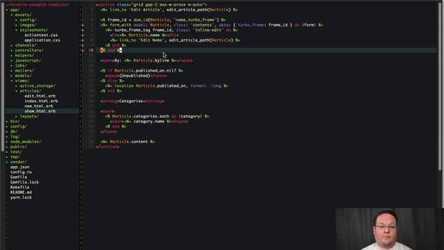 Inline Editing with Turbo Frames in Rails смотреть онлайн