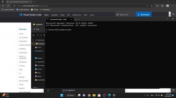 How to Install Node.js and Visual Studio Code