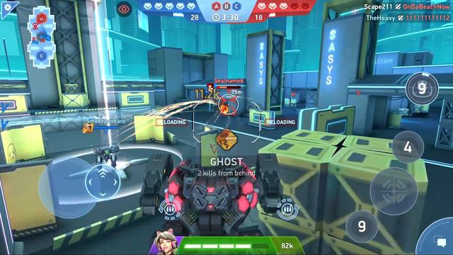 Storm Rack 8 | Test Server Weapon Review | Mech Arena смотреть онлайн