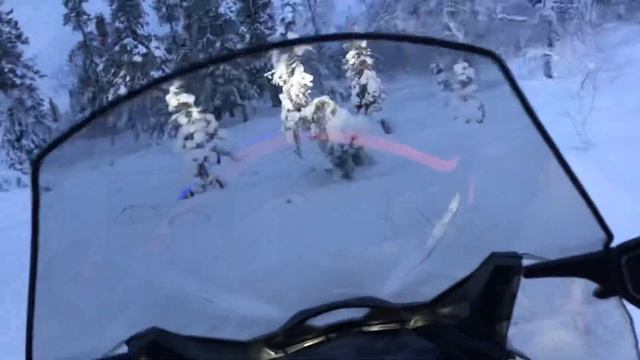 BRP Ski-Doo Expedition SE 900 Turbo Перескоков гусеницы пока нет. Первый выезд за « огород» смотреть онлайн