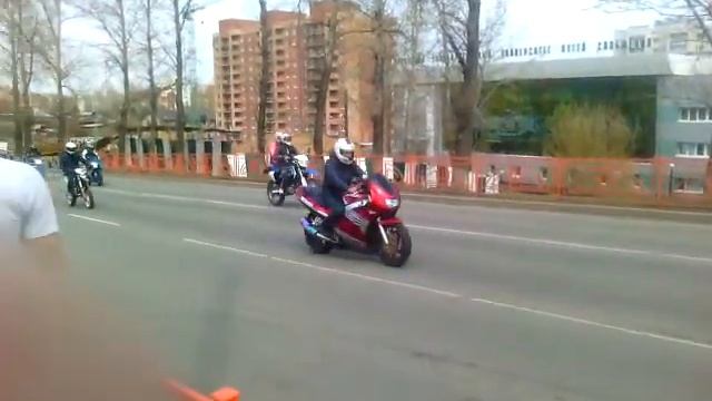 Парад байкеров в Иркутске. смотреть онлайн