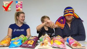 Саша vs Коля. УГАДАЙ ВКУС ЧИПСОВ ЛЕИС с ЗАКРЫТЫМИ глазами // НЕРФ БРОС ШОУ