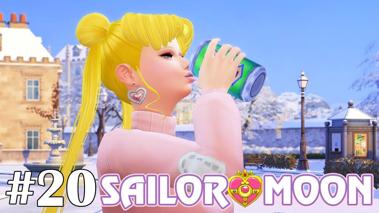 Энергетик не помог :( - The Sims 4 - Sailor Moon #20 смотреть онлайн