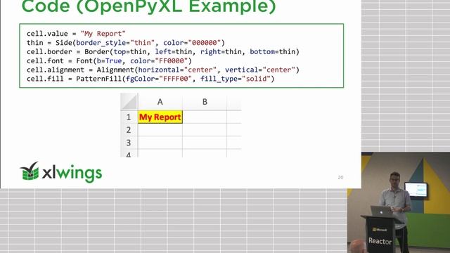 Reporting with Excel & Python: Talk by Felix Zumstein at the xlwings meetup in London (16 Jan 20) смотреть онлайн