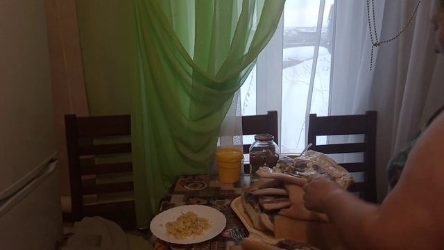 Покончено с гусями//обмазываю сало//сварила овощи//19 февраля 2022 г. смотреть онлайн