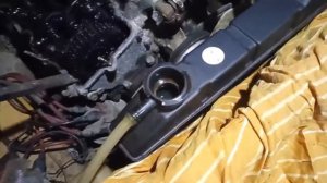 Причина попадання тосола в масло в автомобилей Москвич.