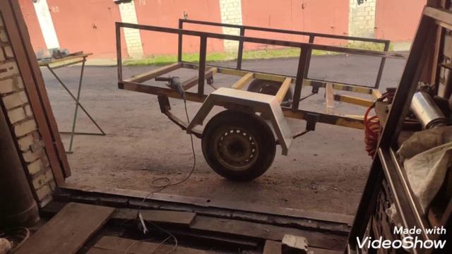 Прицеп к легковому автомобилю, своими руками. смотреть онлайн