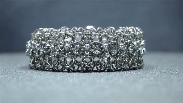 Бусеничный Gridlock Byzantine Sheet. Кольчужный браслет.