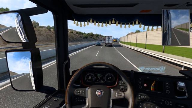 Euro Truck Simulator 2 Iberia маршрут Кордоба-Альбасете
