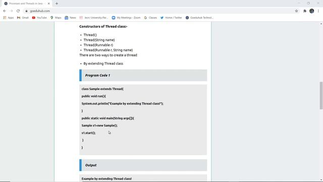 Processes and Threads in Java | Difference between Process and Thread смотреть онлайн