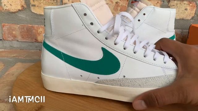 Nike Blazer Mid 77 Vintage “Lucid Green” review смотреть онлайн