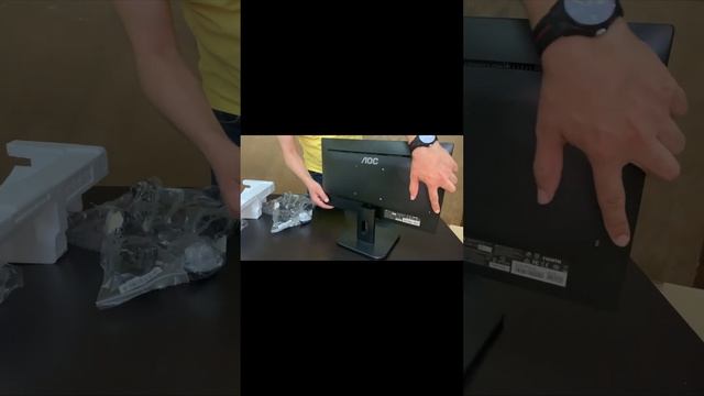 Unboxing my new AOC monitor смотреть онлайн