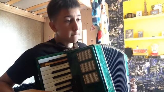 М.Круг - девочка пай (cover by аккордеон) смотреть онлайн
