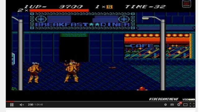 Обзор Streets of rage (Молодость) Sega Master System Wolfing смотреть онлайн