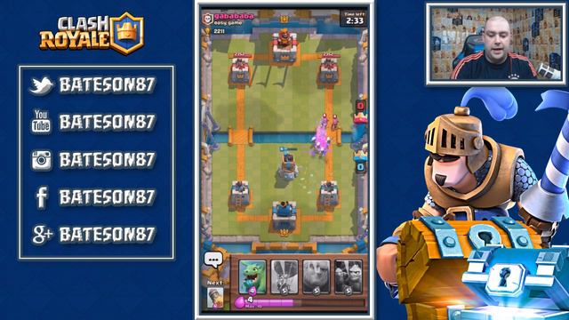 Clash Royale! My Best Battle Deck! (Arena 7) смотреть онлайн