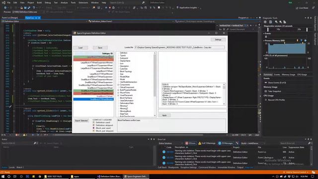 Space Engineers | SE Definition Editor coming along nicely смотреть онлайн