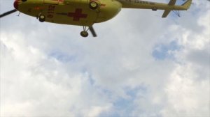 Взлёт вертолёта