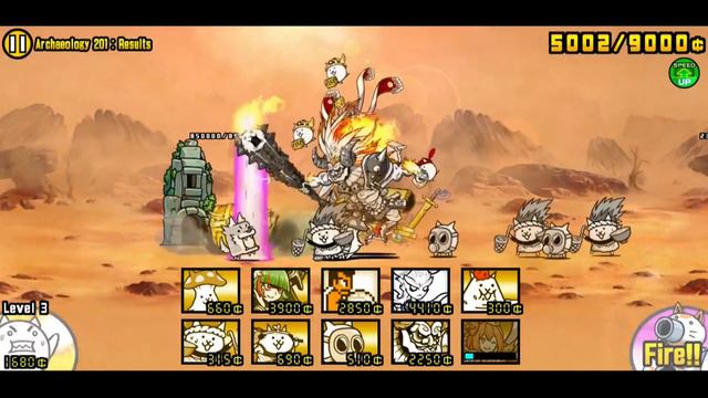 The Battle Cats - Empress' Excavation 2 / Archaeology 201: Results смотреть онлайн