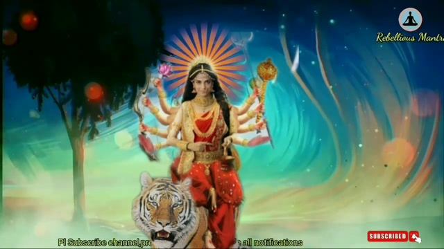 नवरात्री चतुर्थ दिवस । देवी कुष्मांडा मंत्र |Om Devi Kushmandaye Namah 108 Times Chanting | смотреть онлайн
