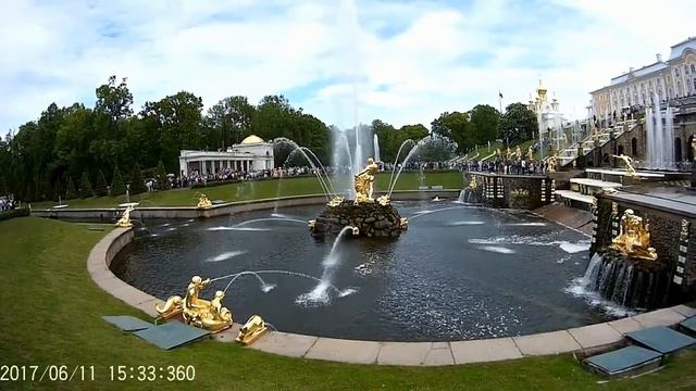 Фонтаны Петергофа смотреть онлайн