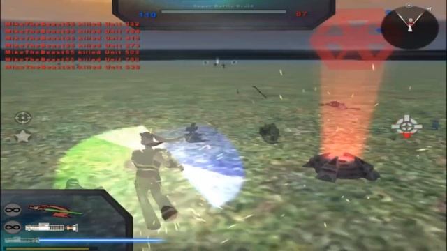 Star Wars Battlefront 2 Mods (HD): Gungan Jedi Testgrounds смотреть онлайн