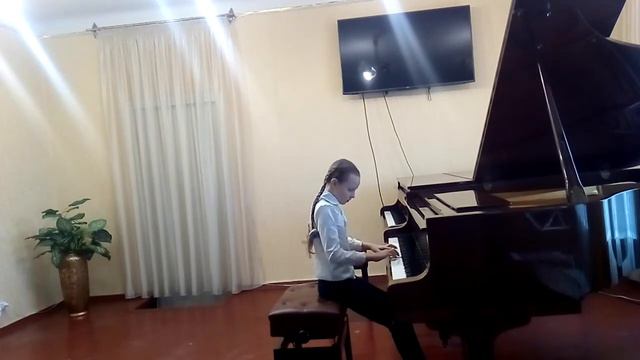 Р.Дорсет Влітку(первая пьеса)Новаковська Катя,Дмш 6 смотреть онлайн