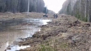 Каракат Урал трицикл на обдирышах весна 2019