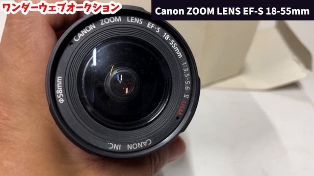 ★CANON★ZOOM LENS EF-S 18-55mm 1:3.5-5.6Ⅱ USM カメラレンズ マクロレンズ キャノン 11Z1083b17/オークション代行ワンダーウェブ ヤフオク 出品代 смотреть онлайн
