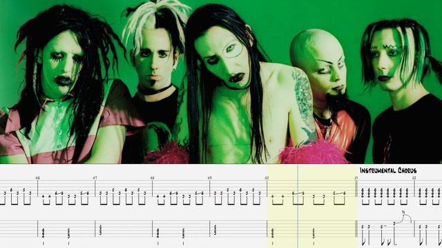 MARILYN MANSON - Sweet Dreams Guitarless TAB смотреть онлайн