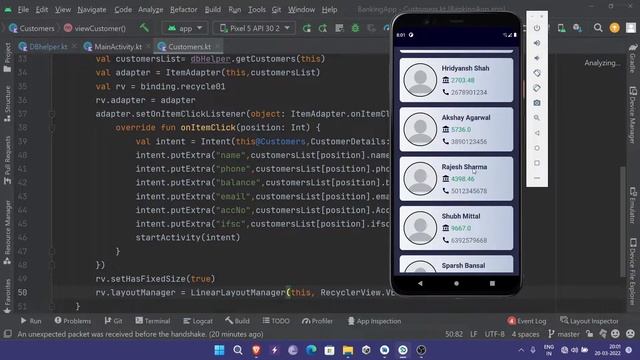 Basic Banking App - Kotlin смотреть онлайн