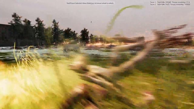 Джедаи при поддержке танков берут город. Ultimate Epic Battle Simulator 2. UEBS 2. смотреть онлайн