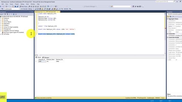 SQL INSERT STATEMENT | SQL TUTORIAL | BEGINNER SQL TUTORIAL | SQL INSERT TUTORIAL смотреть онлайн