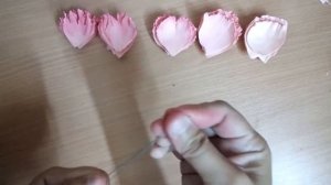 DIY Пион из фоамирана МК / peony from suede DIY