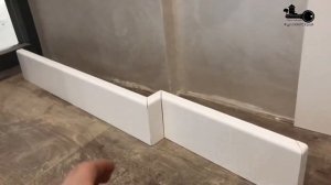 Монтаж плинтуса МДФ, сборка плинтуса, зарез угла 45, плинтус МДФ| #ФуллХАУСтрой | fullhoustroy.in.u