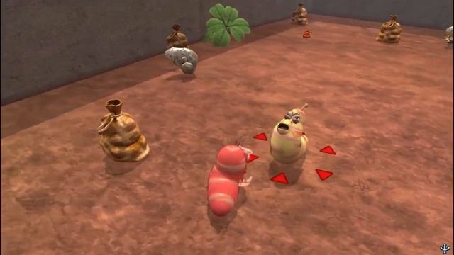 Red Larva vs Yellow Larva | Insect Cartoon Face-Off [S1E1] | SPORE смотреть онлайн