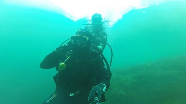 Дайвинг в Казани на Голубом озере. Цель №1 - Первое погружение смотреть онлайн