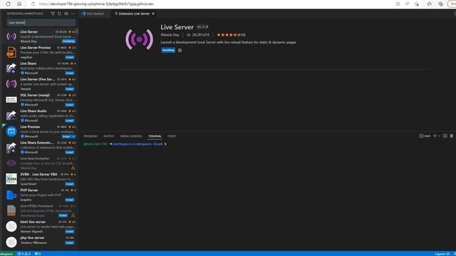Use VS CODE online on Web without Installing Using GitHub смотреть онлайн