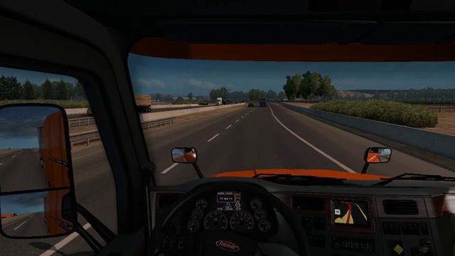 American Truck Simulator from Eureka to Fresno (New Truck!) | Schneider National, Inc. #8 смотреть онлайн