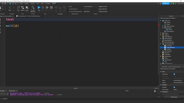 How To Script On Roblox 2023 - Episode 3 (Properties) смотреть онлайн