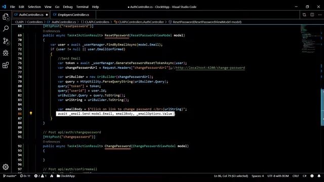 Video 25 | Use Identity to change password смотреть онлайн