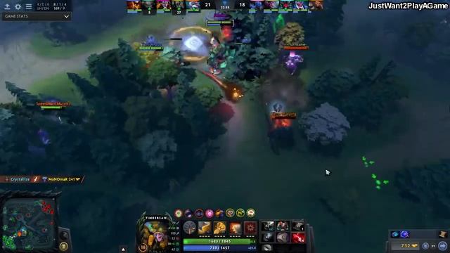 Miracle Dota2 Timbersaw смотреть онлайн