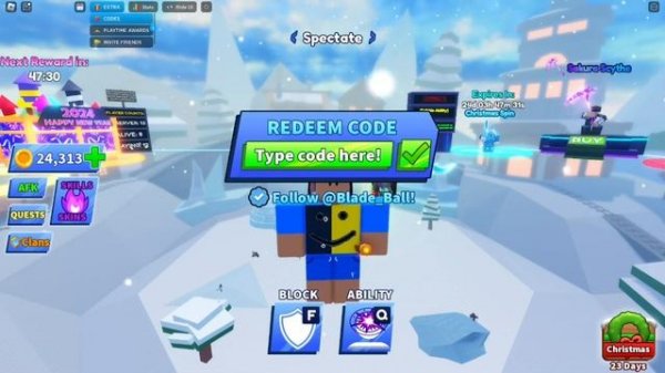 ALL NEW WORKING CODES FOR BLADE BALL IN 2024! ROBLOX BLADE BALL CODES