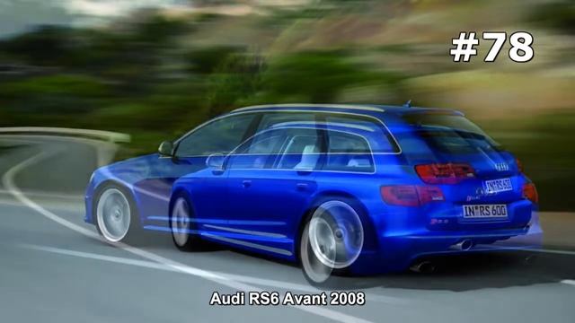 #78. Audi RS6 Avant 2008 (отличные фото) смотреть онлайн