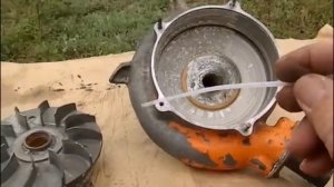 НАСОС из бензопилы "Дружба".