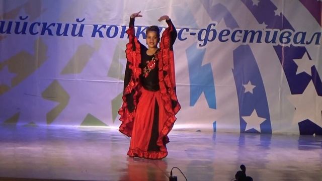 "Испанский танец" Алирзаева Екатерина.Хореографическая Постановка Величко Юлии Владимировны смотреть онлайн