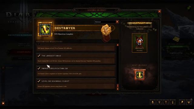 Diablo 3 - Season 8 Guide - Portrait, Wings, & Extra Stash Tab смотреть онлайн