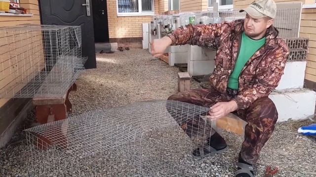 Универсальная клетка для кроликов . Делаем своими руками смотреть онлайн