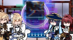 | Genshin impact React to nb!y/n n’ f!y/n || ENG. || —xen. || kny spoilers? ||